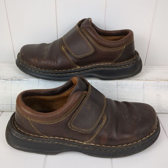 BORN Y2K Dark Brown Leather Chunky Platform Loafer Lug Sole Size 9 US 40 EU - Picture 1 of 11